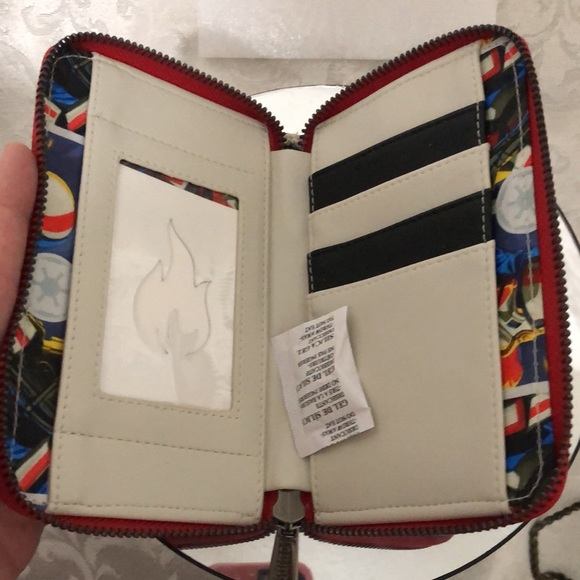 Star Wars Bundle Long Zip Around Wallet by Loungefly & StormTrooper Cap & BP. - Picture 10 of 17